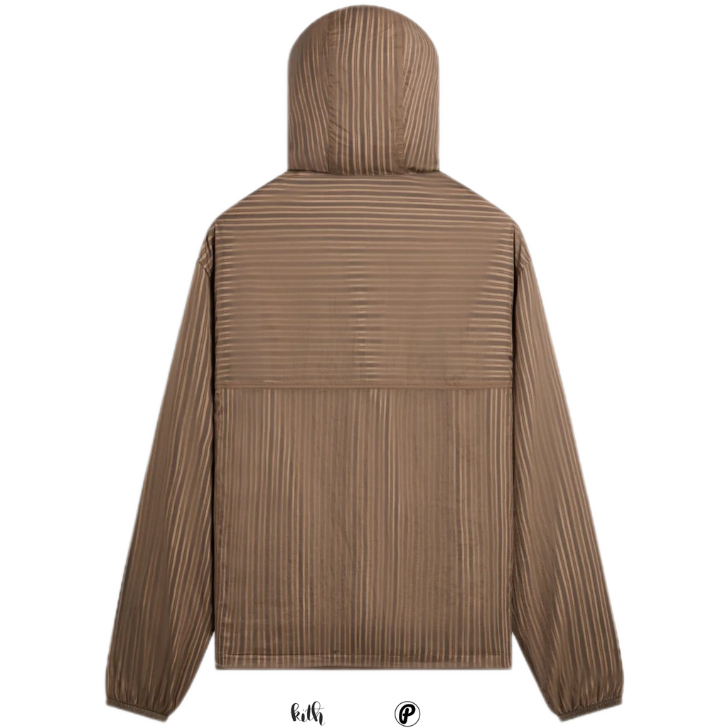 Kith Layered Stripe Raj Hooded Jacket Gobi 2026