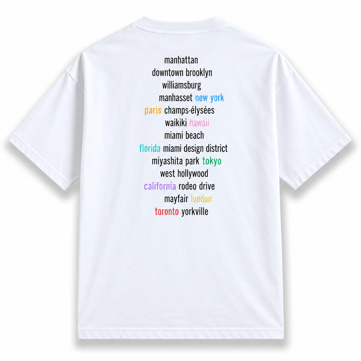 Kith Treats Cafe Hawaii Tee White 2023 (USED)