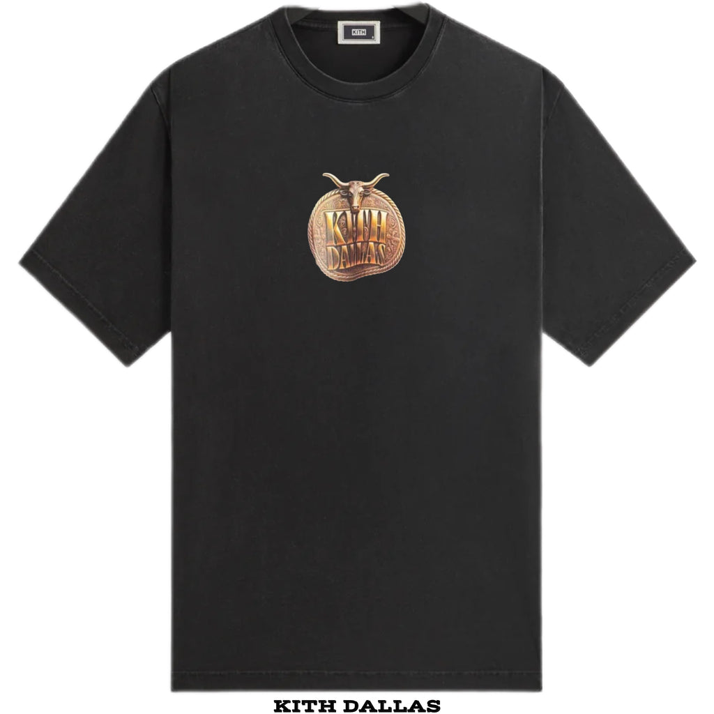 Kith Dallas Belt Buckle Vintage Tee | Store Exclusive