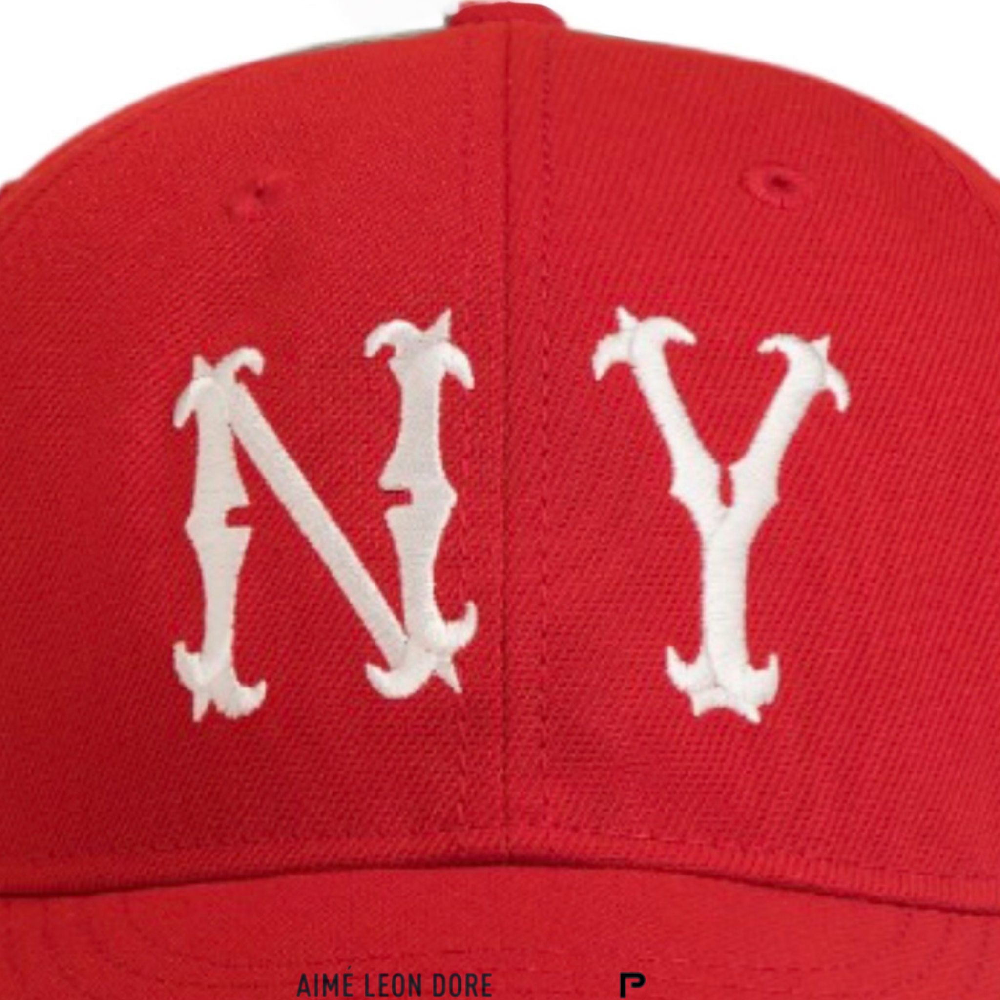 Aimé Leon Dore New Era Highlanders Retro Fit Hat Racing Red