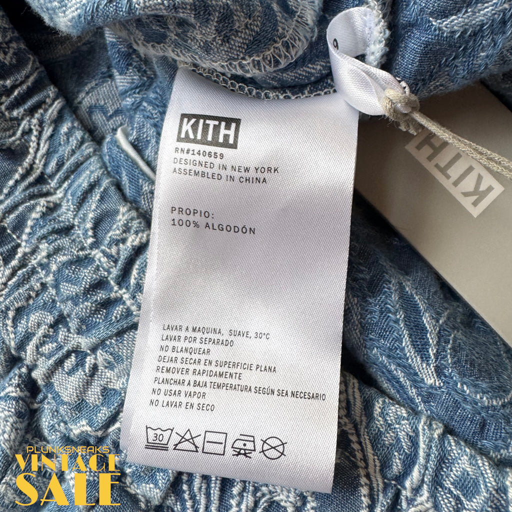 Kith Japanese Indigo Paisley Active Short 2023 (NEW-)