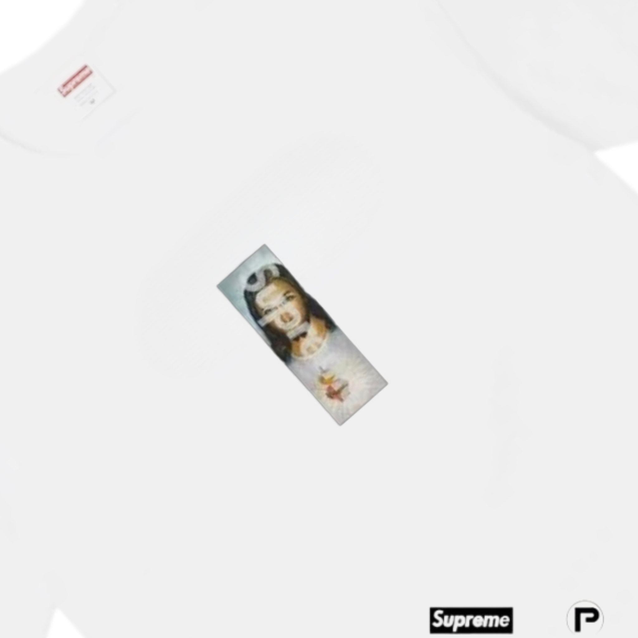 Supreme Prayer Card Box Logo Tee