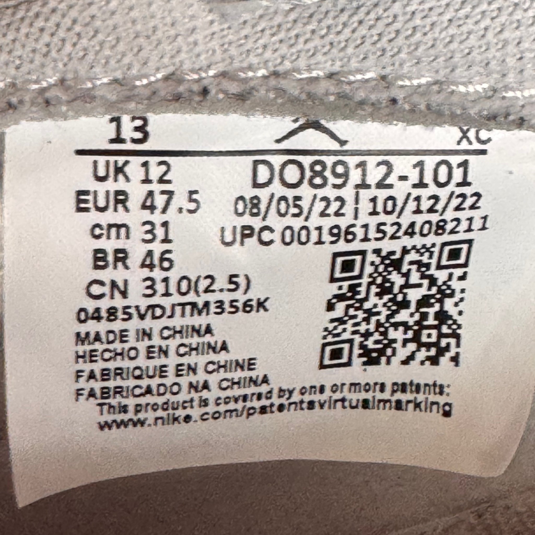 Union LA Air Jordan 1 KO Low White Neutral Grey 2023 (USED)