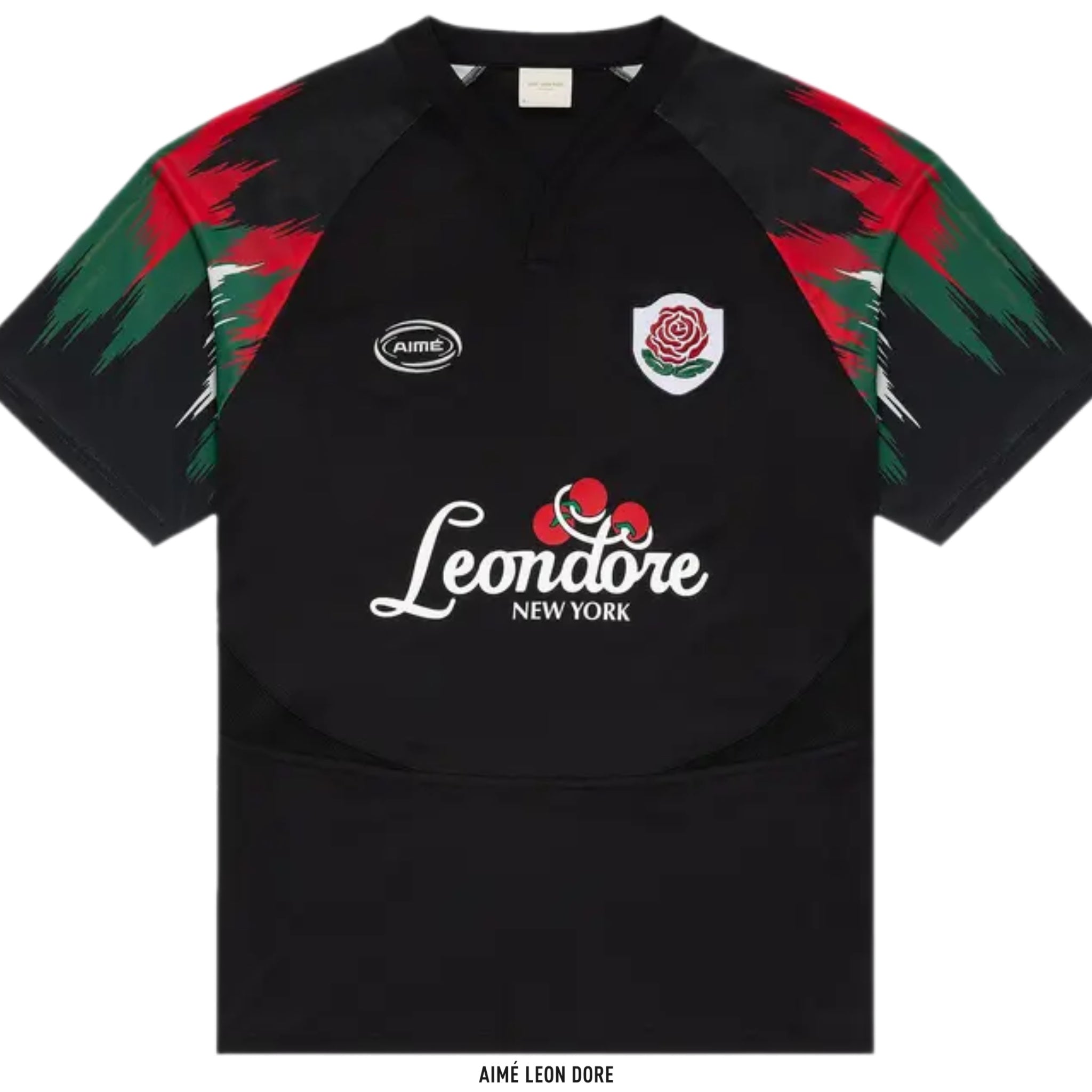Aime Leon Dore Team Leon Soccer Jersey Black – PlunkSneaks