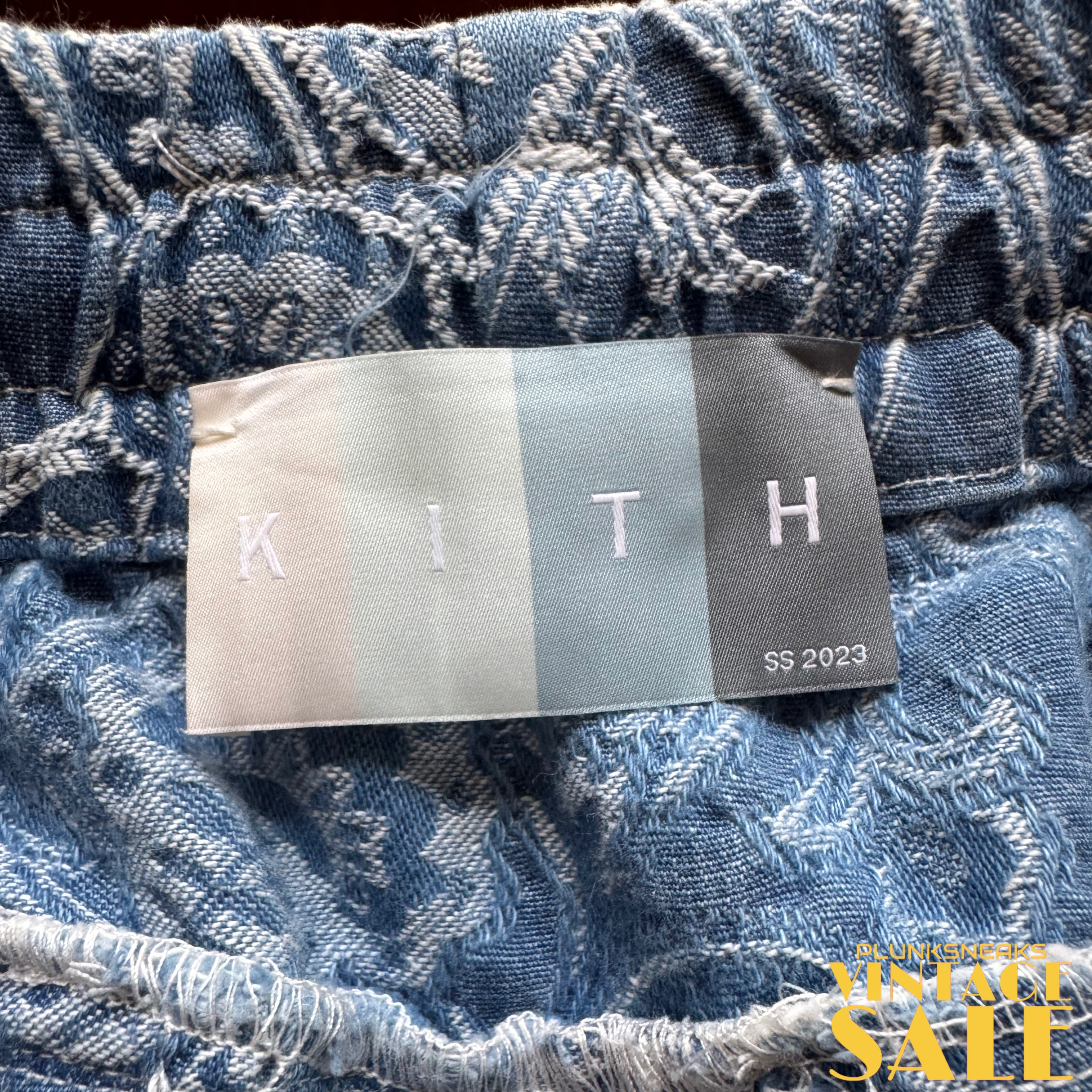 Kith Japanese Indigo Paisley Active Short 2023 (NEW-)