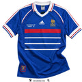 adidas France World Cup Replica Soccer Jersey Home Zinedine Zidane 1998