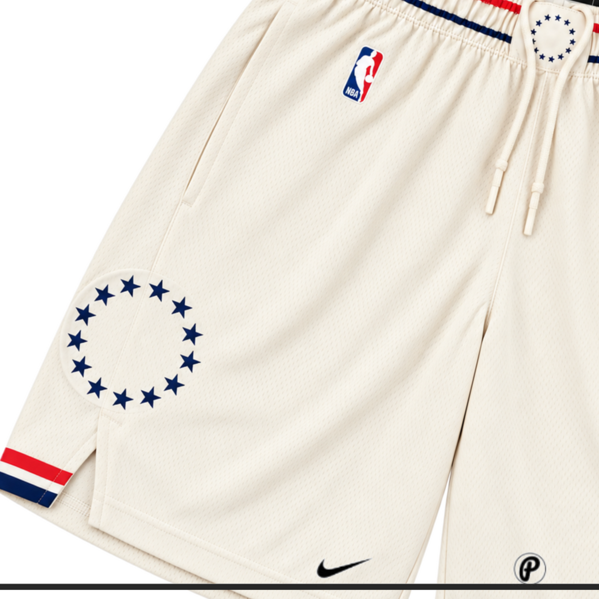 Nike Philadelphia 76ers Swingman City Edition Vintage Short 2018 (USED)