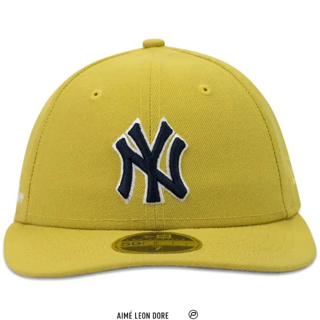 Aimé Leon Dore x New Era Yankees Hat Oil Yellow 2022 (USED)