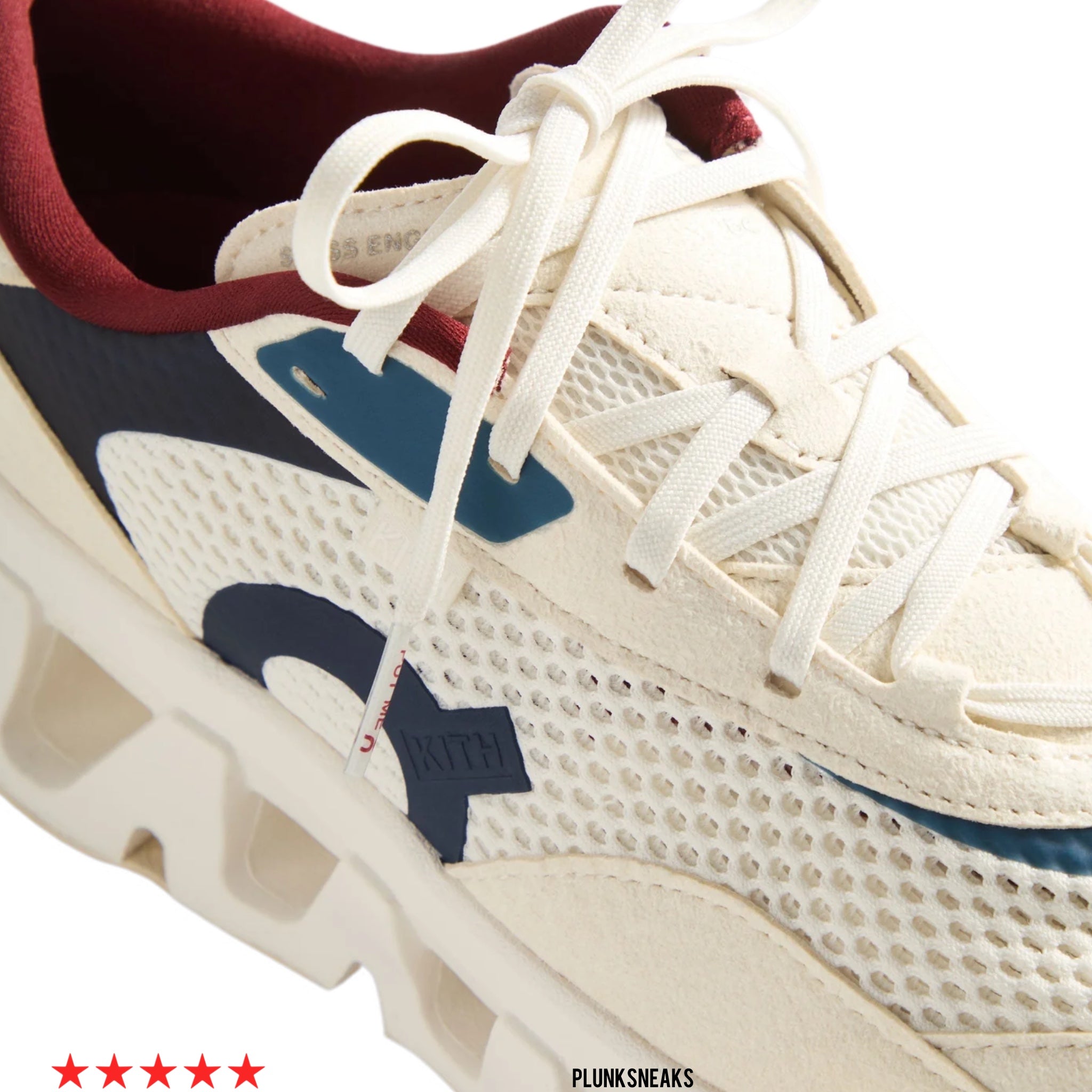 Kith for On K-Tech 2 White Real Teal 2026