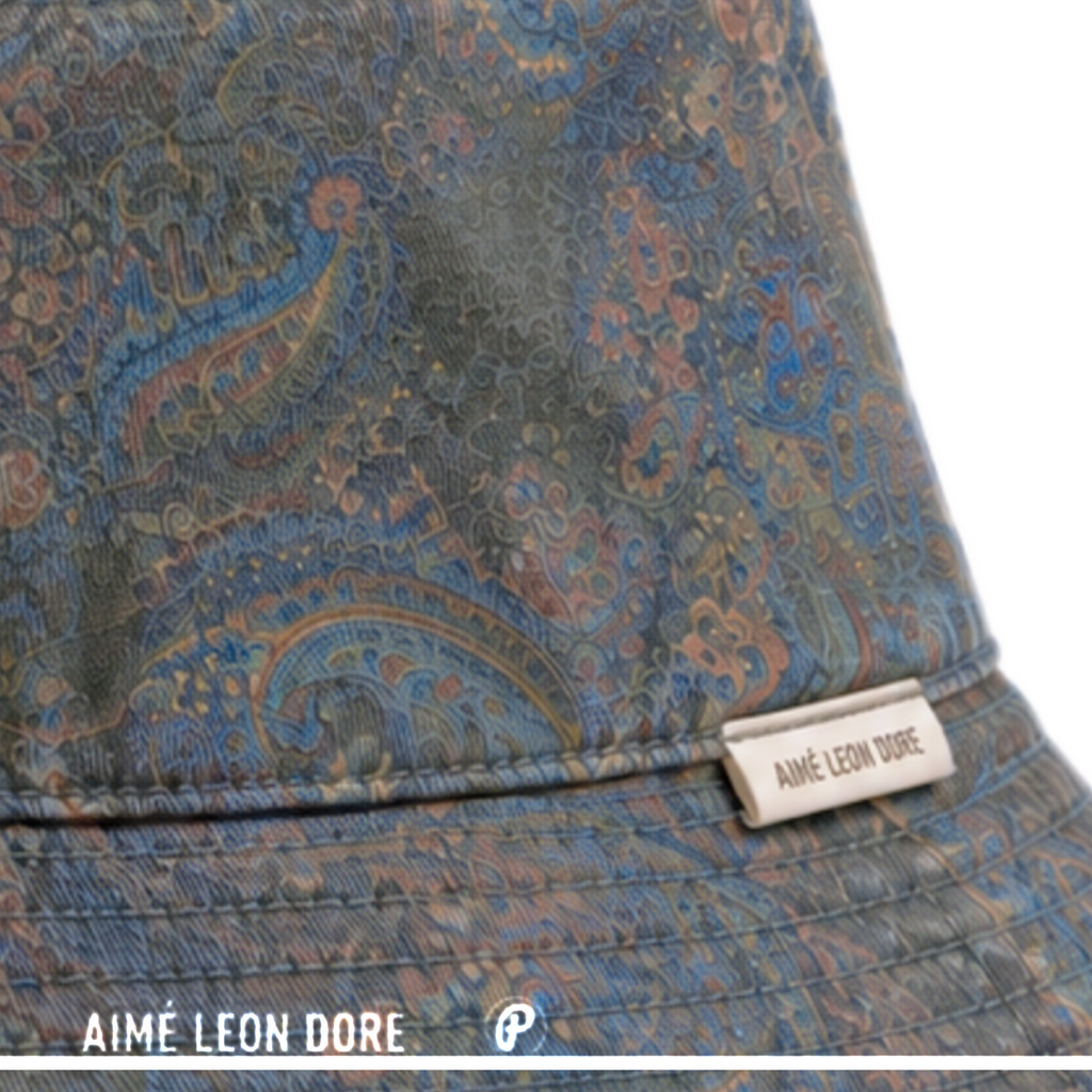 Aimé Leon Dore Paisley Bucket Hat 2023