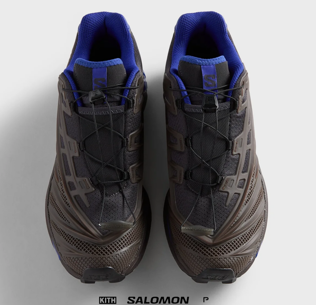 Kith for Salomon XT-EVO Black Coffee Excalibur Bluing