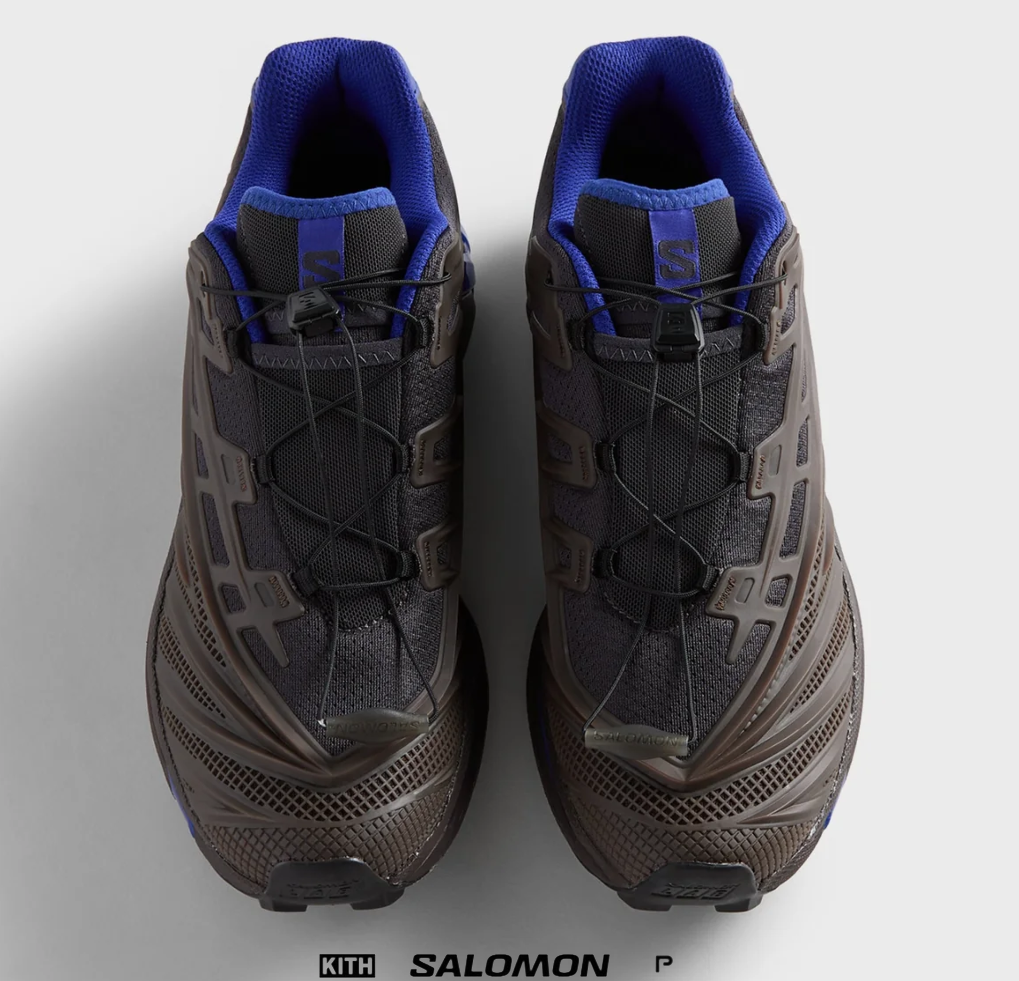 Kith for Salomon XT-EVO Black Coffee Excalibur Bluing