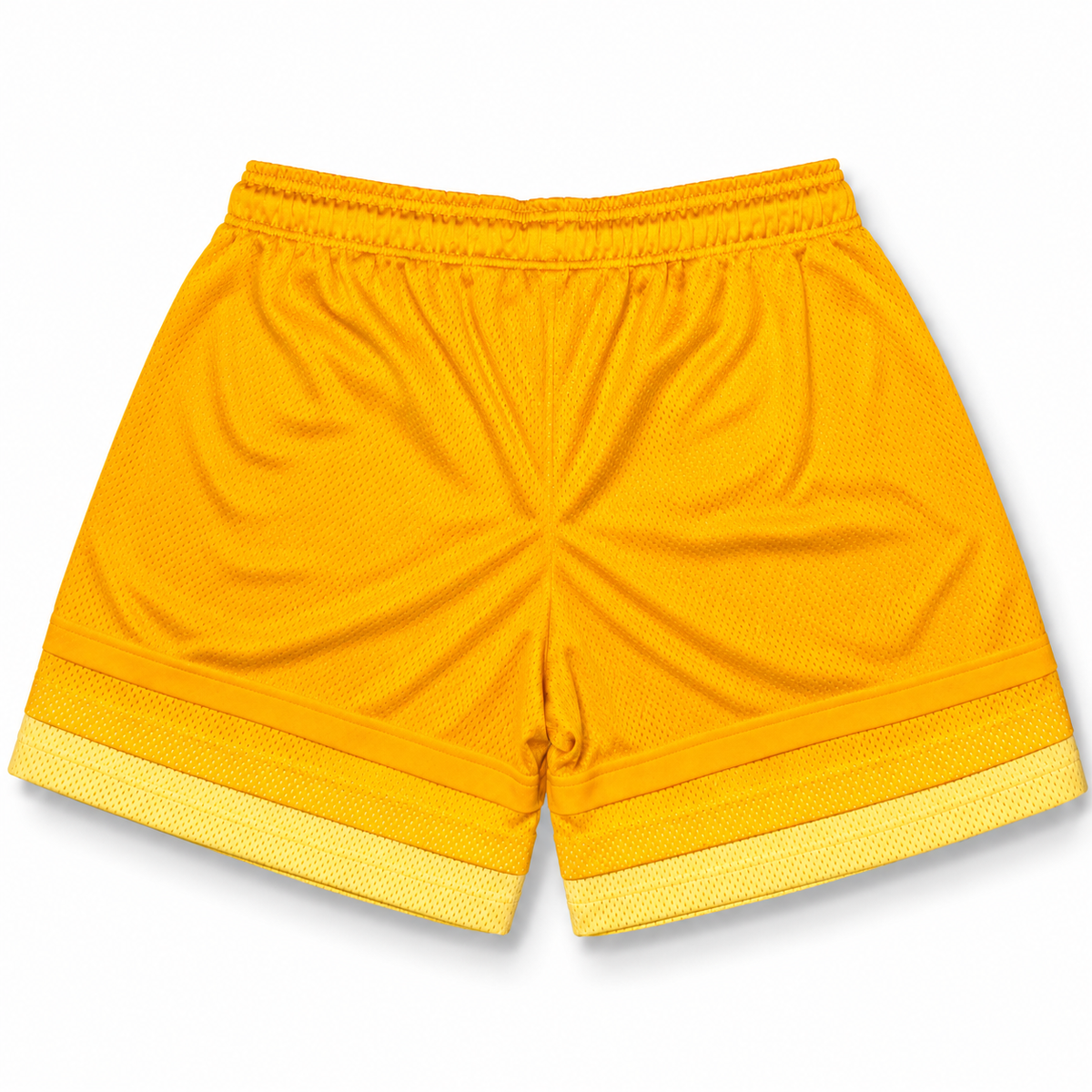 Bristol Studio Triple Hem Shorts Gold Lemon Pale Yellow 2022 (USED)