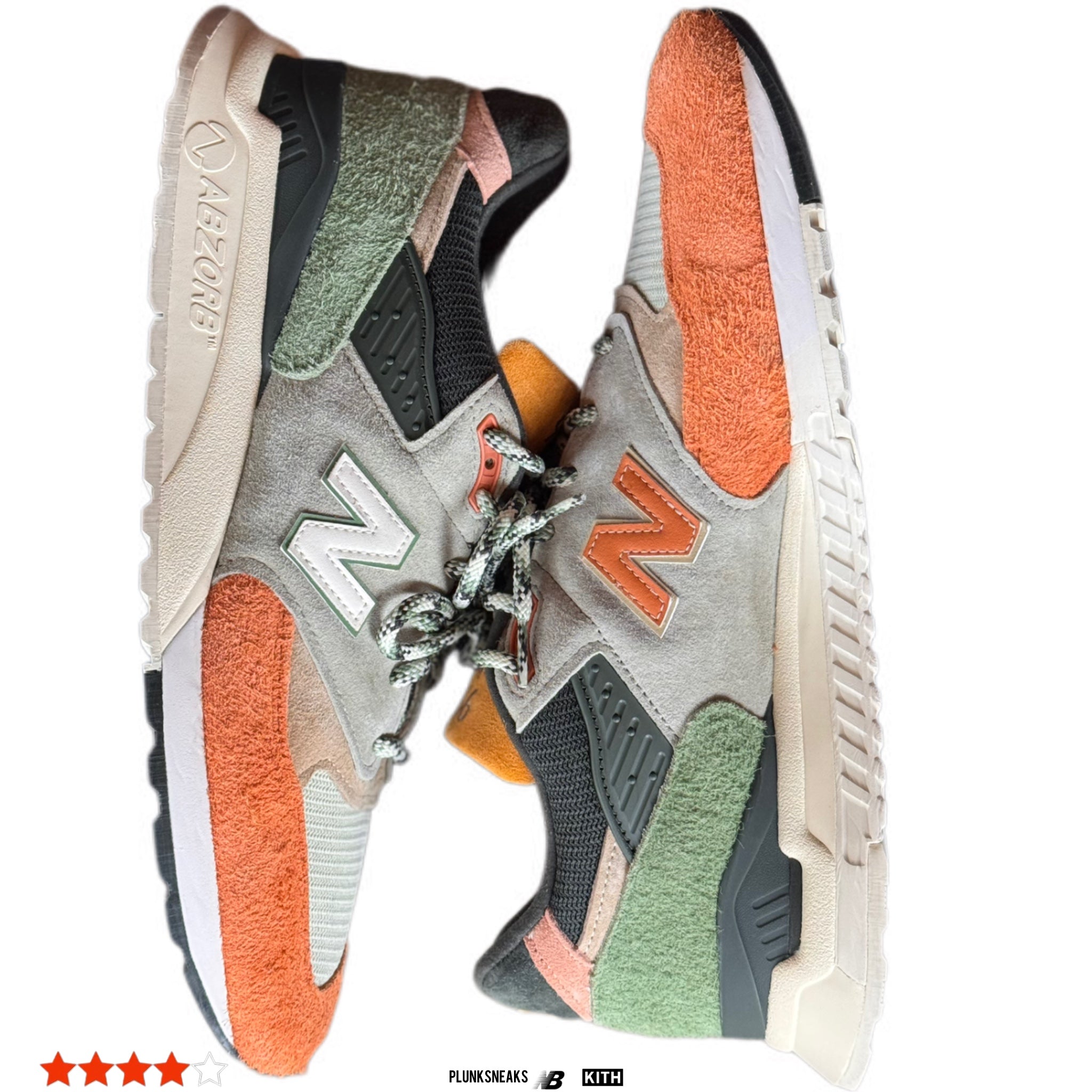 Kith Ronnie Fieg Frank Lloyd Wright New Balance 998 MiUSA Broadacre City Apricot (USED)