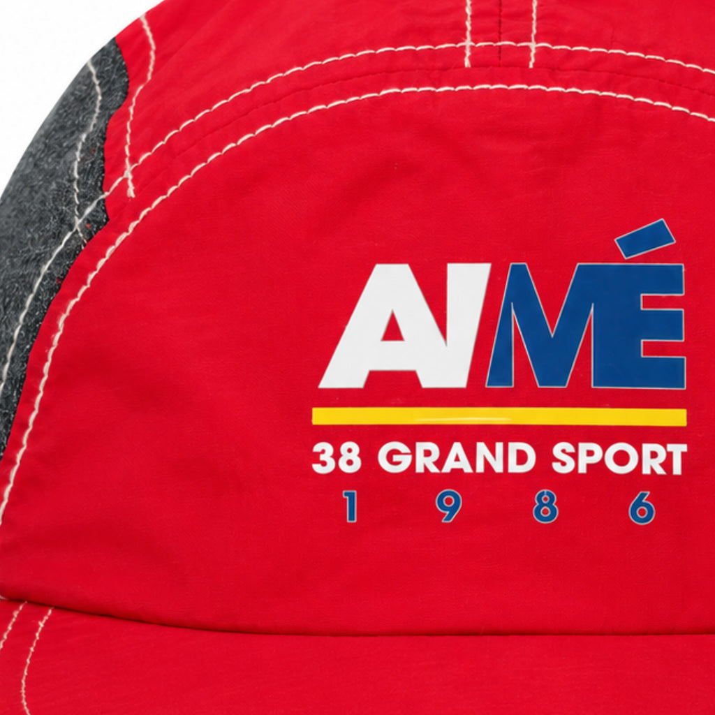 Aimé Leon Dore 38-GS Offshore Paneled Cap Red 2023 (USED)