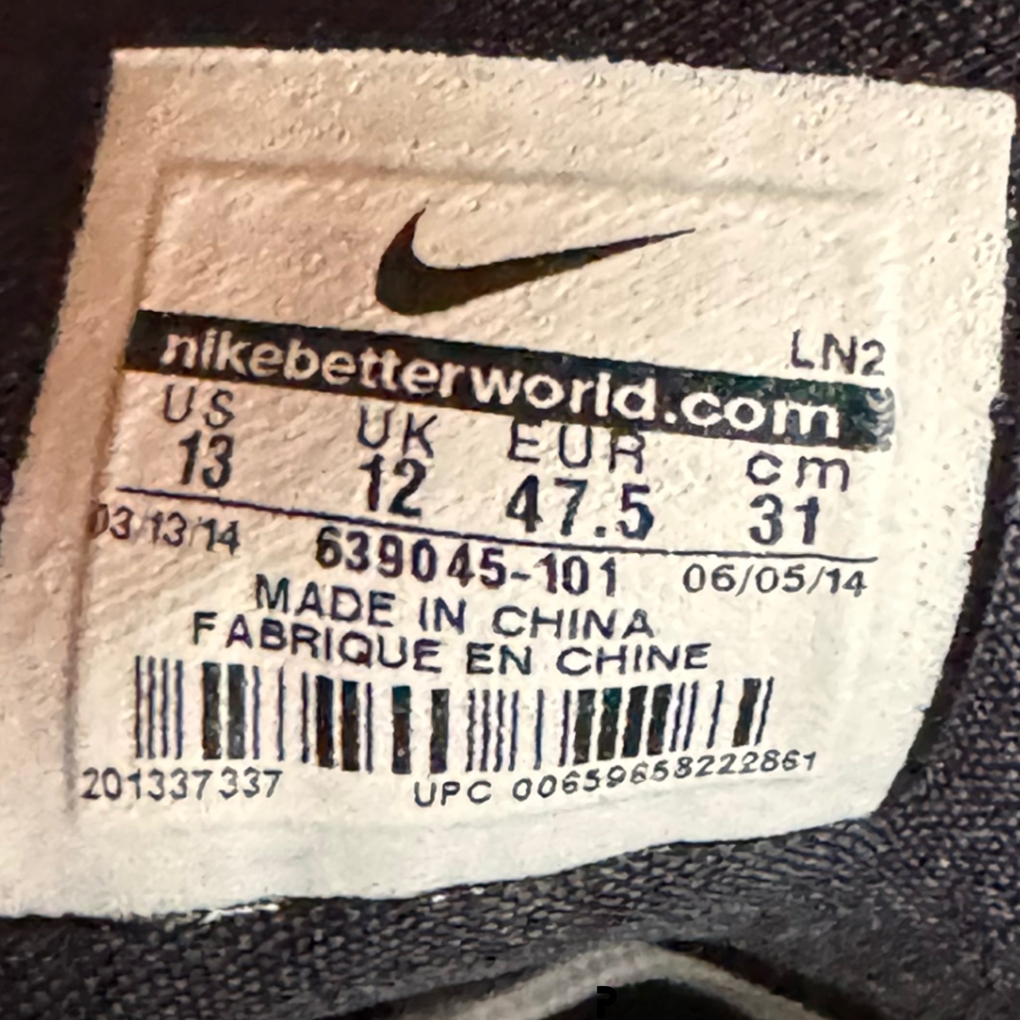 Nike Kobe 9 Elite Low Beethoven 2014 (USED)