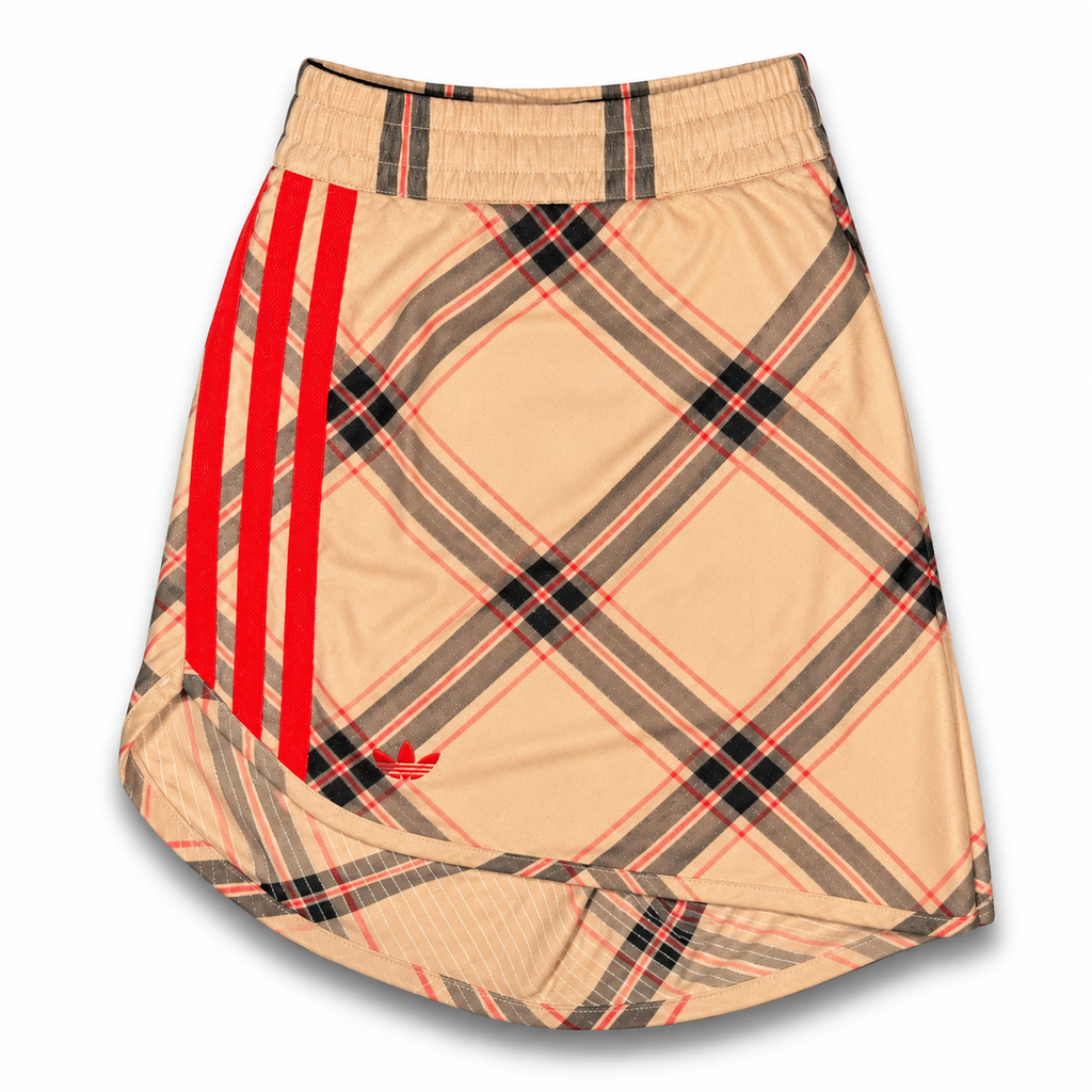 adidas Originals Wales Bonner WB Shorts Check Jacquard Beige 2024 (USED)