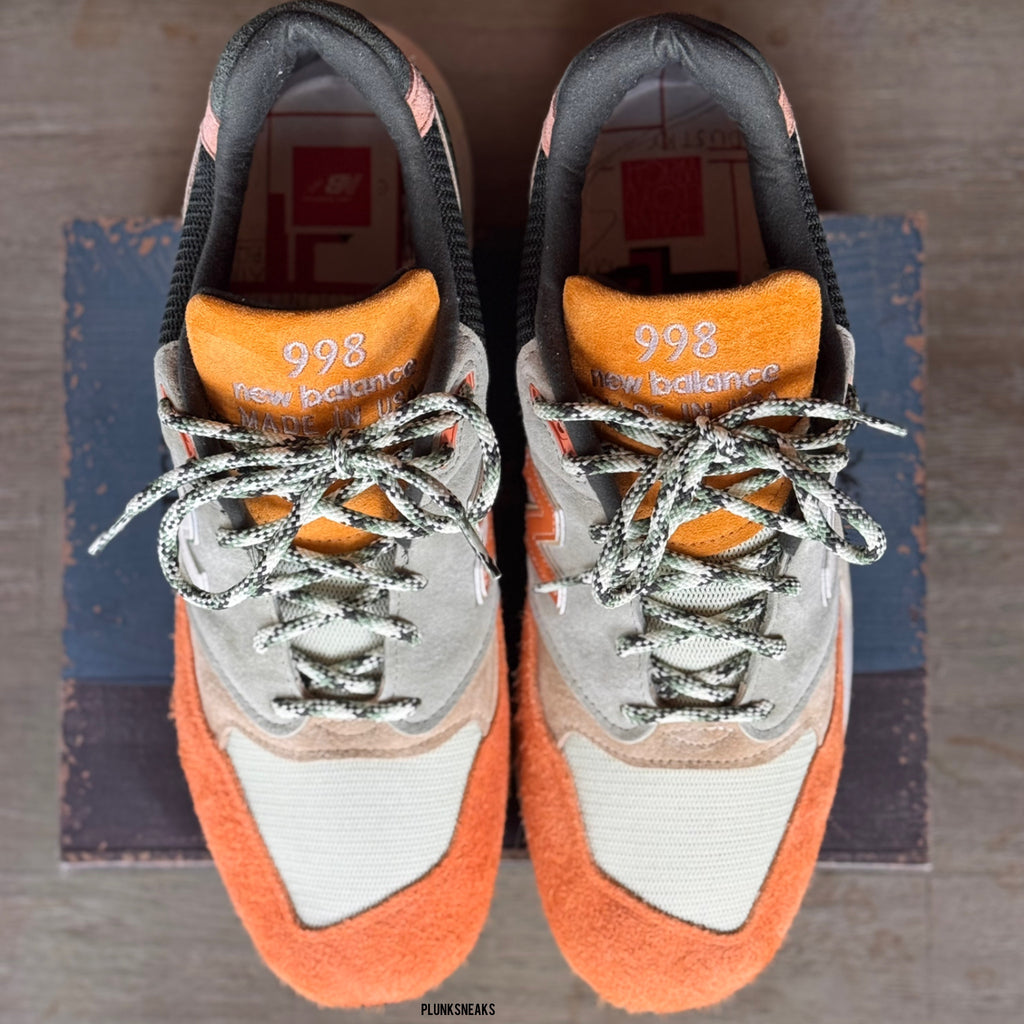 Kith Ronnie Fieg Frank Lloyd Wright New Balance 998 MiUSA Broadacre City Apricot (USED)