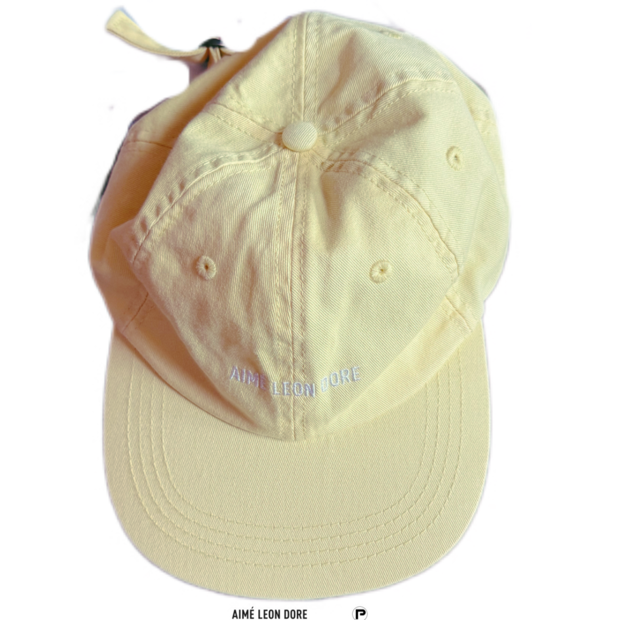 Aimé Leon Dore Logo Hat Vibrant Yellow 2021 (USED)