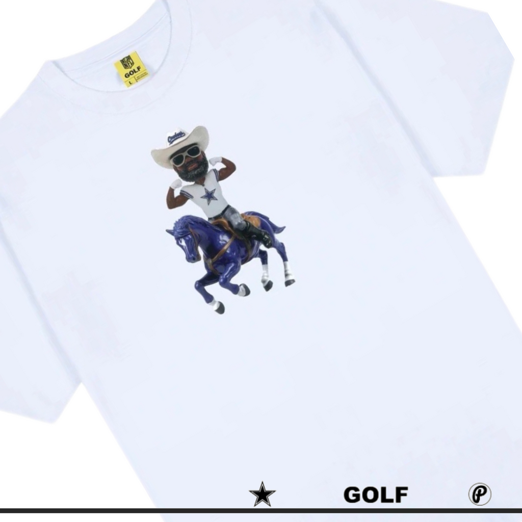 GOLF WANG Tyler The Creator Dallas Cowboys Bobblehead Tee White 2024