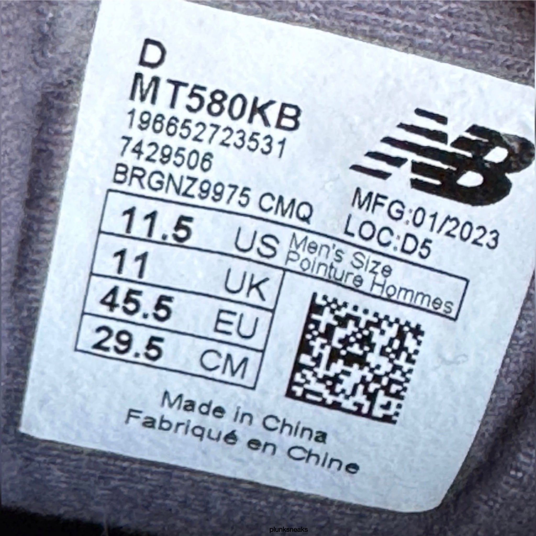 Kith New Balance 580 Malibu Grand Opening (USED)