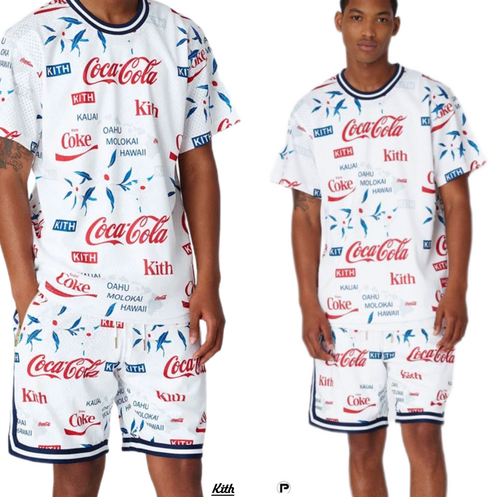 Kith Coca-Cola Mitchell & Ness Hawaii Shorts 2019 (USED)