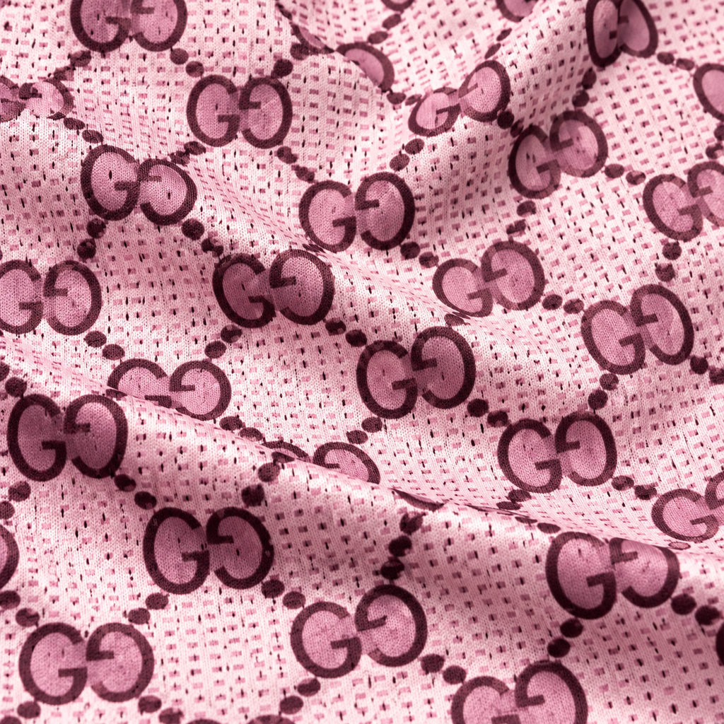 Bravest Studios Gucci-Inspired Mesh Monogram Shorts Rose 2020 (USED)