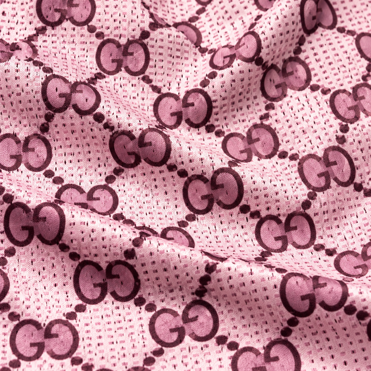 Bravest Studios Gucci-Inspired Mesh Monogram Shorts Rose 2020 (USED)