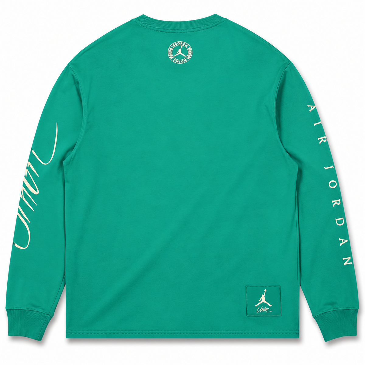 Air Jordan 1 KO x Union LA Long-Sleeve Tee Kinetic Green/Coconut Milk 2023 (USED)