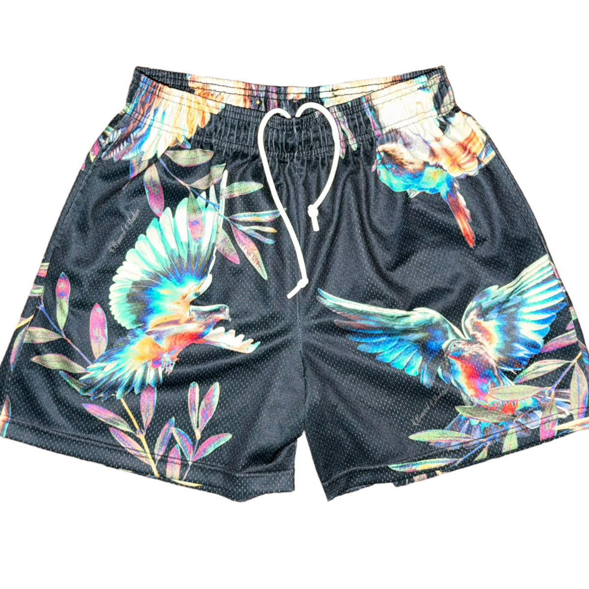 Bravest Studios Birds of Paradise Mesh Shorts Black 2022