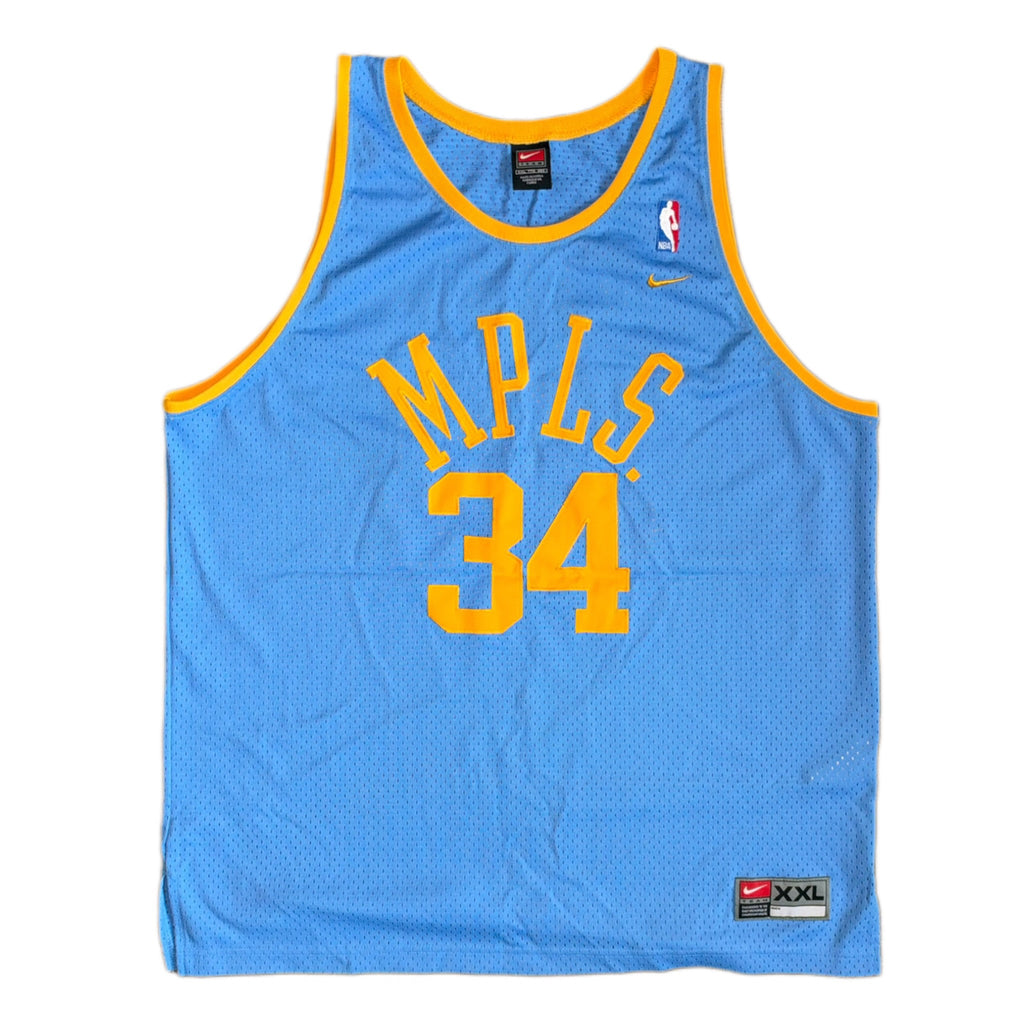 Nike Minneapolis Lakers Shaquille O’Neal Swingman Vintage Jersey Blue 2002 (USED)