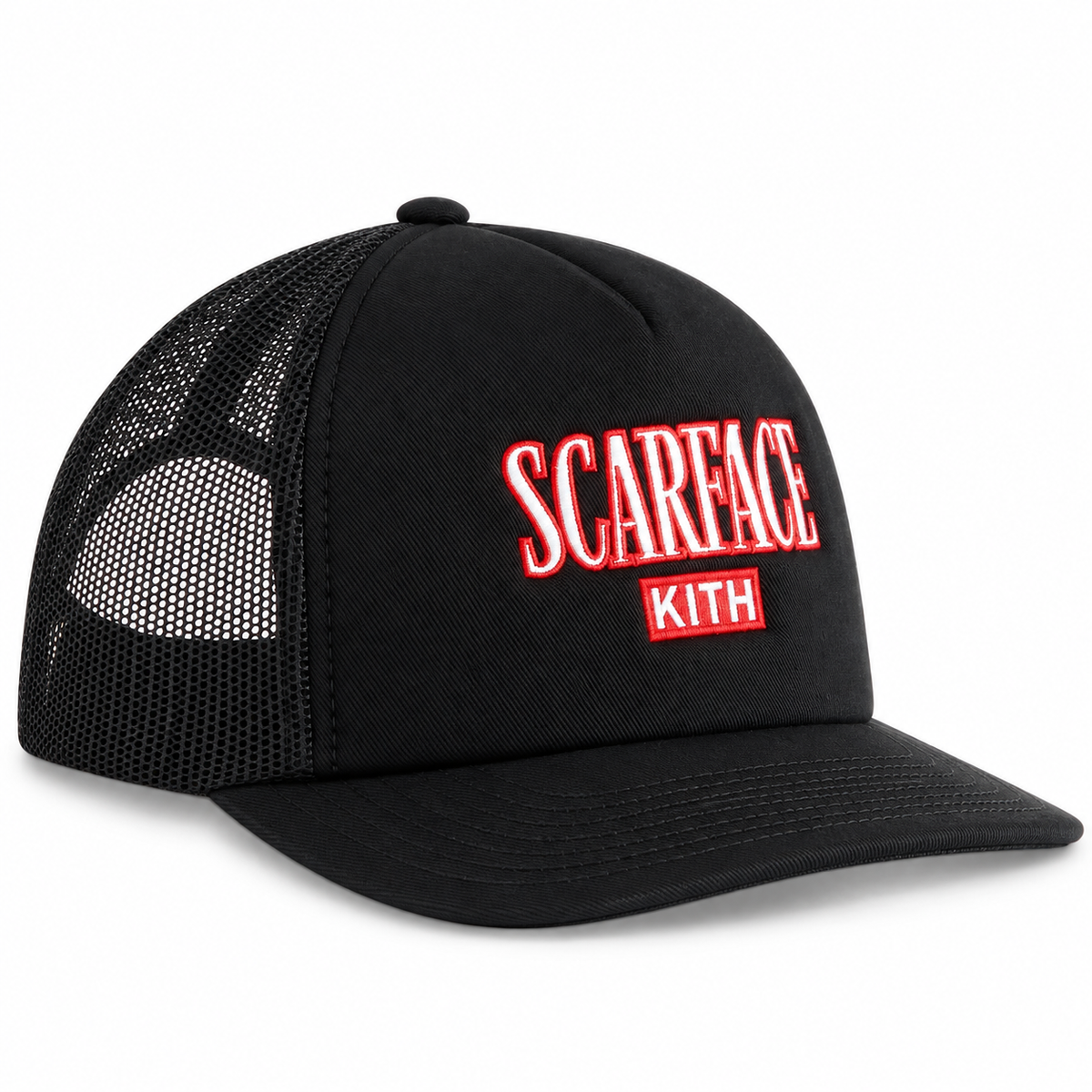 Kith for Scarface Nolan Trucker Hat Black 2025