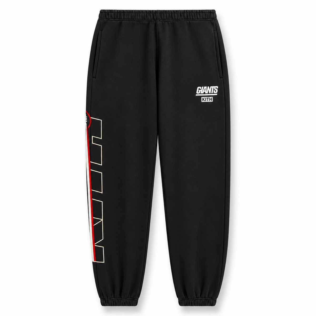 Kith for the NFL New York Giants Vintage Nelson Sweatpant Ink 2025