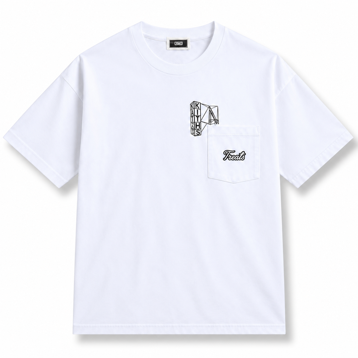 Kith Treats Katz’s Delicatessen Pocket Tee White 2026