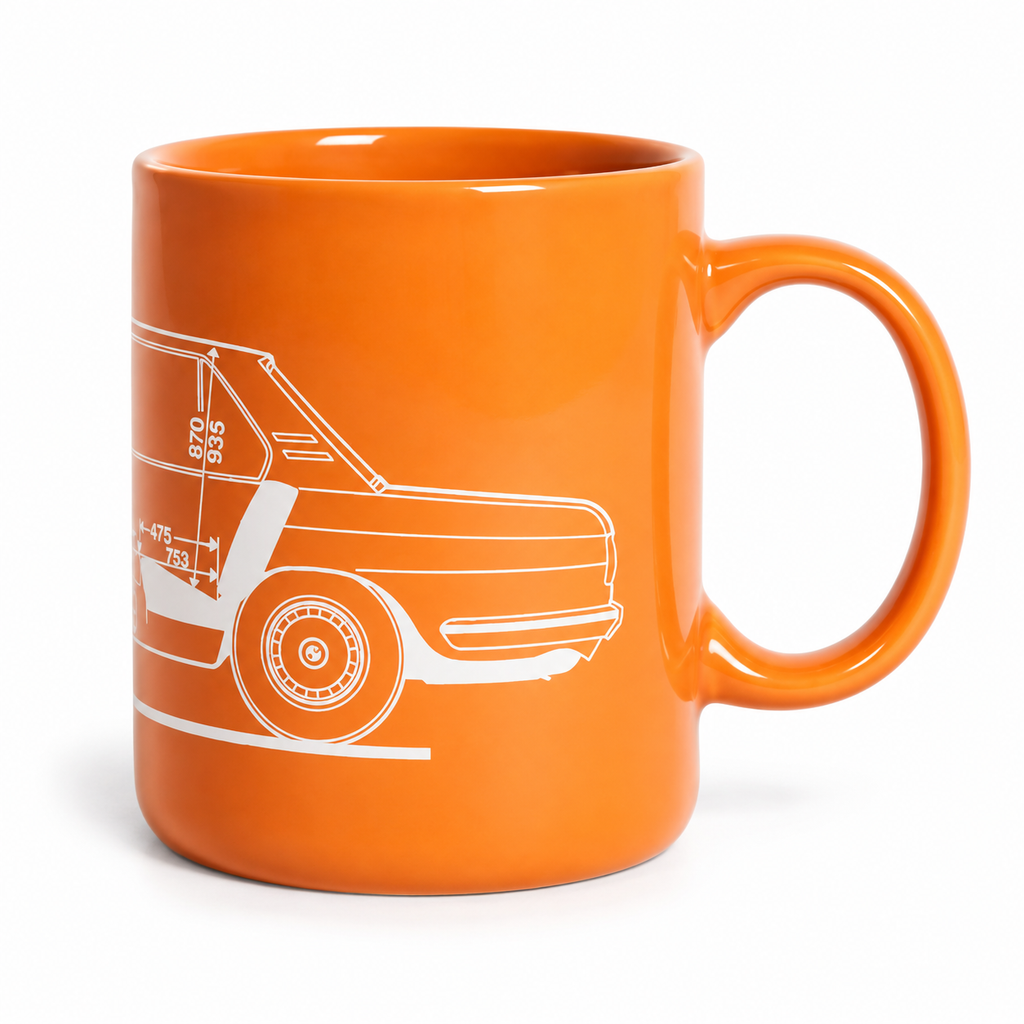 Kith for BMW CSi 3.0 Schematic Coffee Mug Sunglow 2026