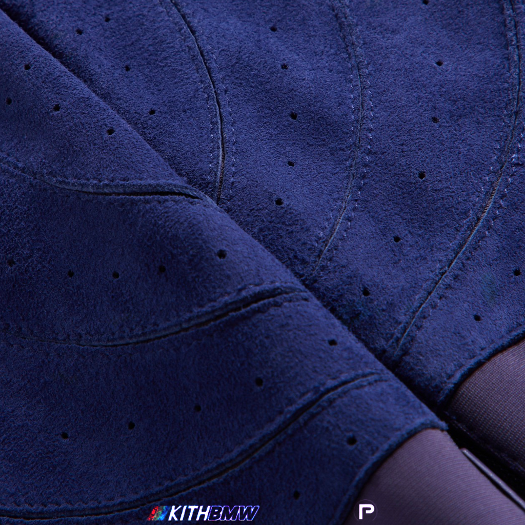 Kith for BMW Suede Driving Gloves Techno Violet