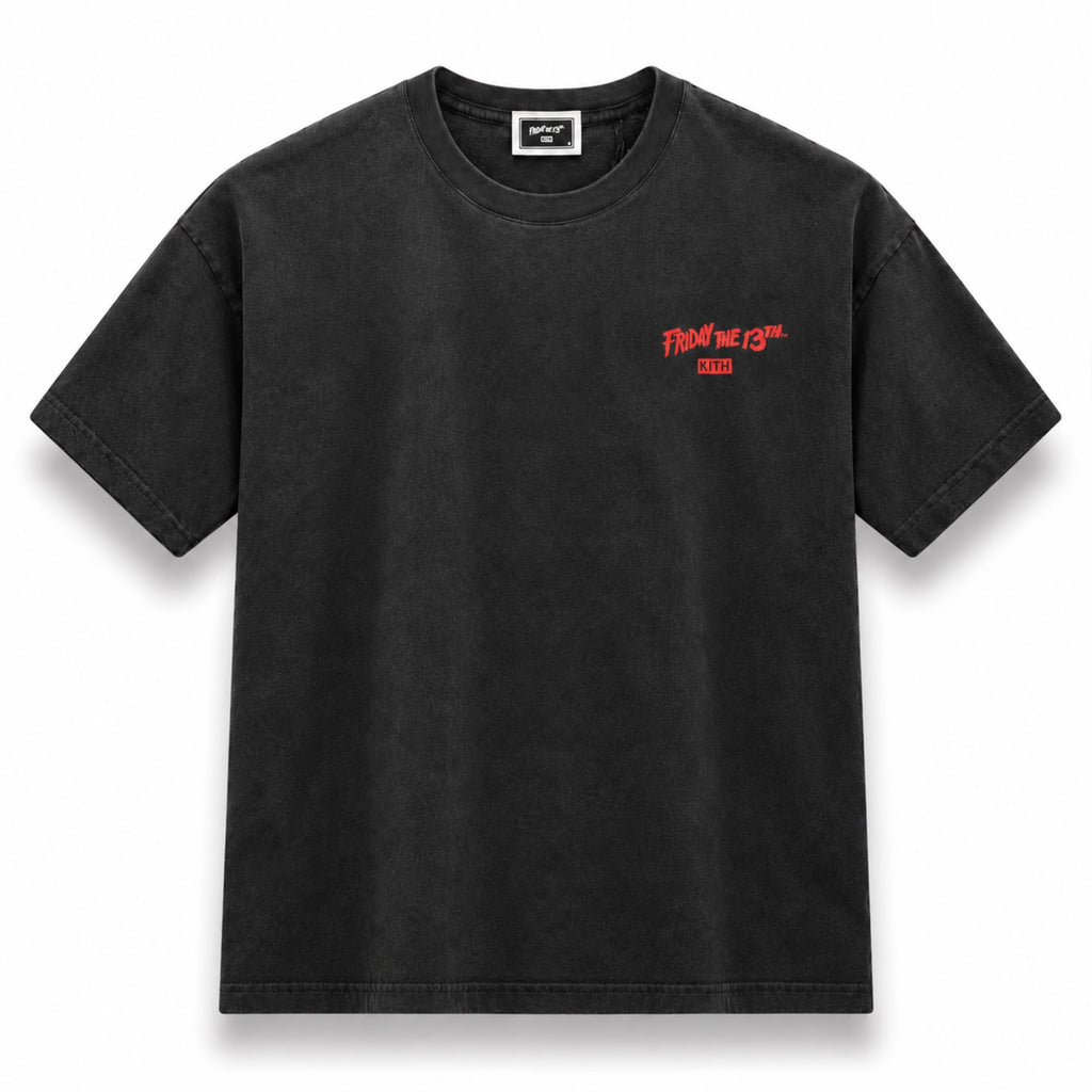 Kith Friday The 13th Jason Voorhees Mask Series Vintage Tee Black 2026