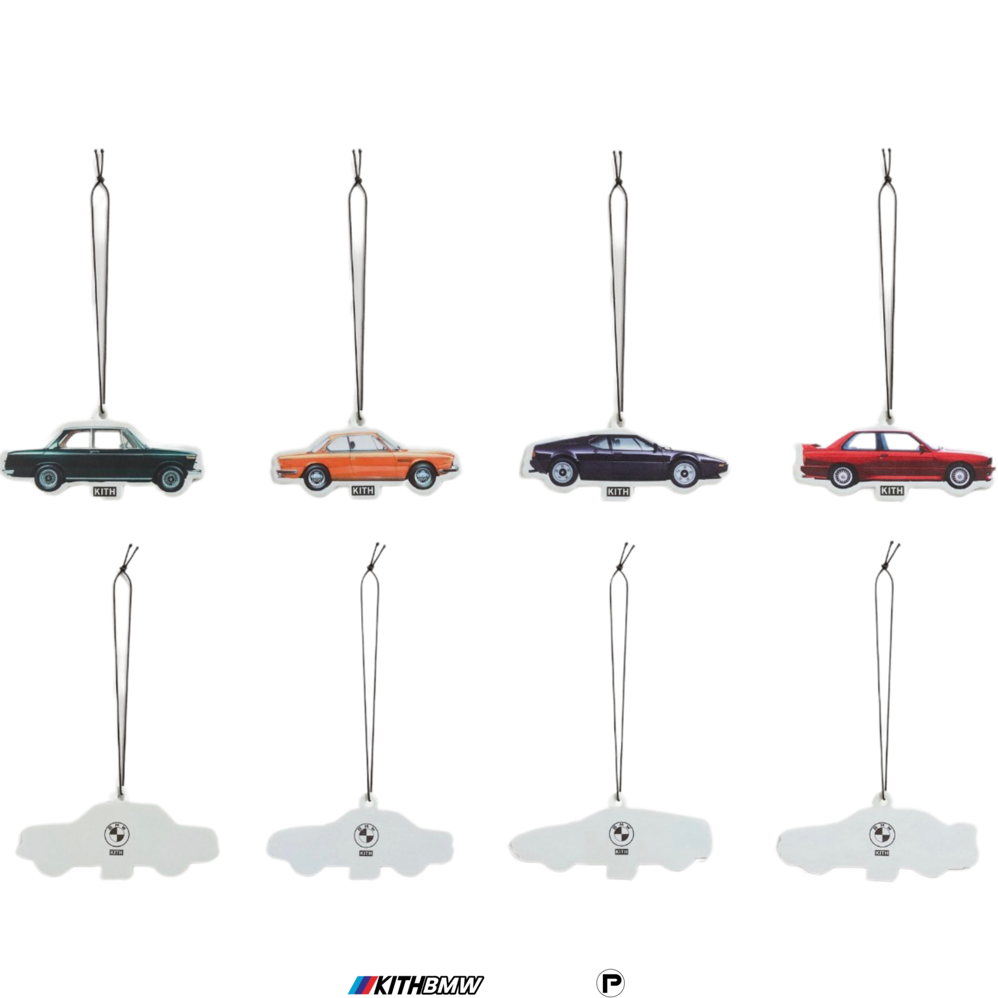 Kith for BMW Set of 4 Car Fresheners