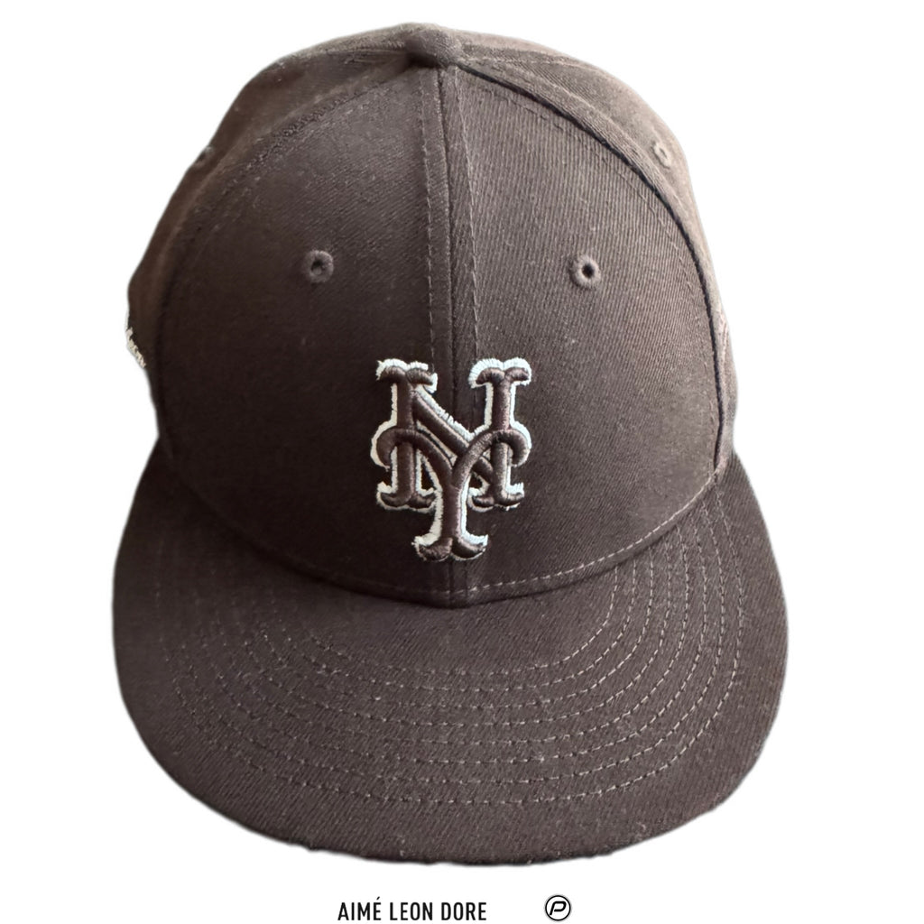 Aimé Leon Dore New Era New York Mets Fitted Hat Coffee Bean 2022 (USED)