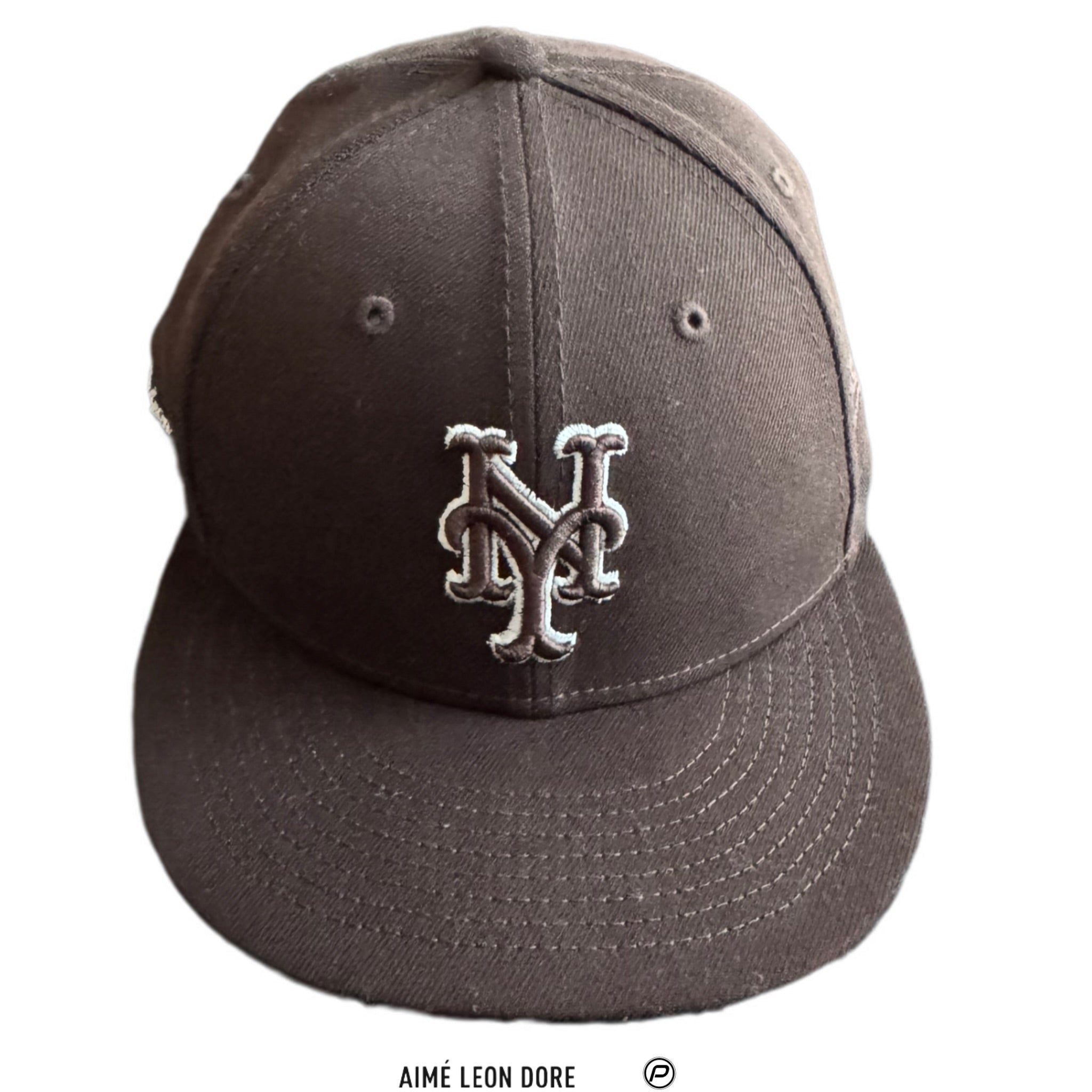 Aimé Leon Dore New Era New York Mets Fitted Hat Coffee Bean 2022 (USED)