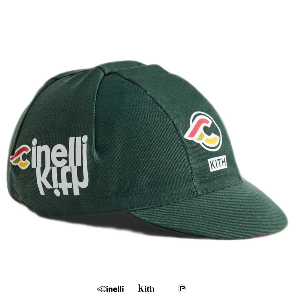 Kith for Cinelli Blocked Printed Cycling Cap