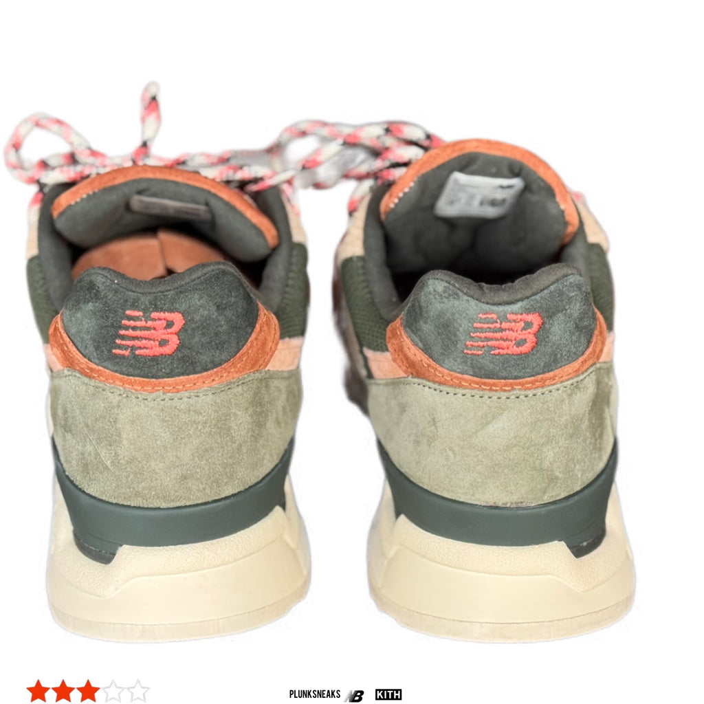 Kith Ronnie Fieg Frank Lloyd Wright New Balance 998 MiUSA Broadacre City Chutney (USED)