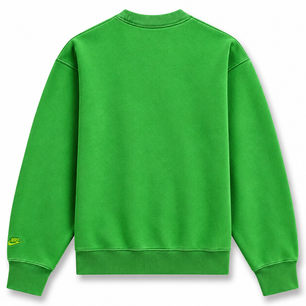 Nike Nigo NRG Fleece Crew Sweatshirt Grass Green 2024 (USED)