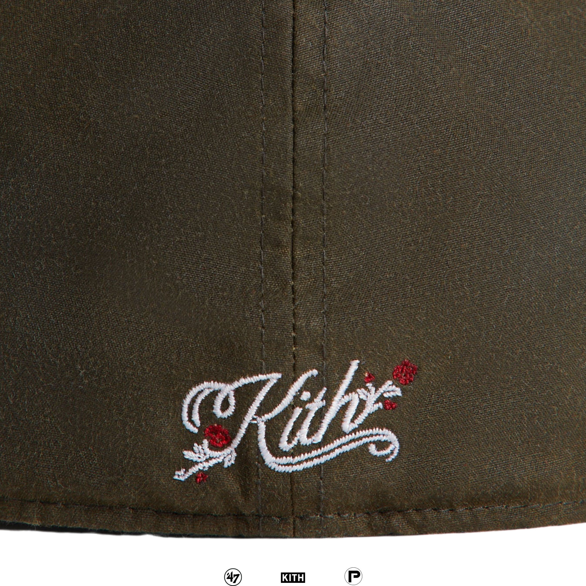 Kith & '47 for the MLB Los Angeles Dodgers Waxed Franchise LS Fitted Cap