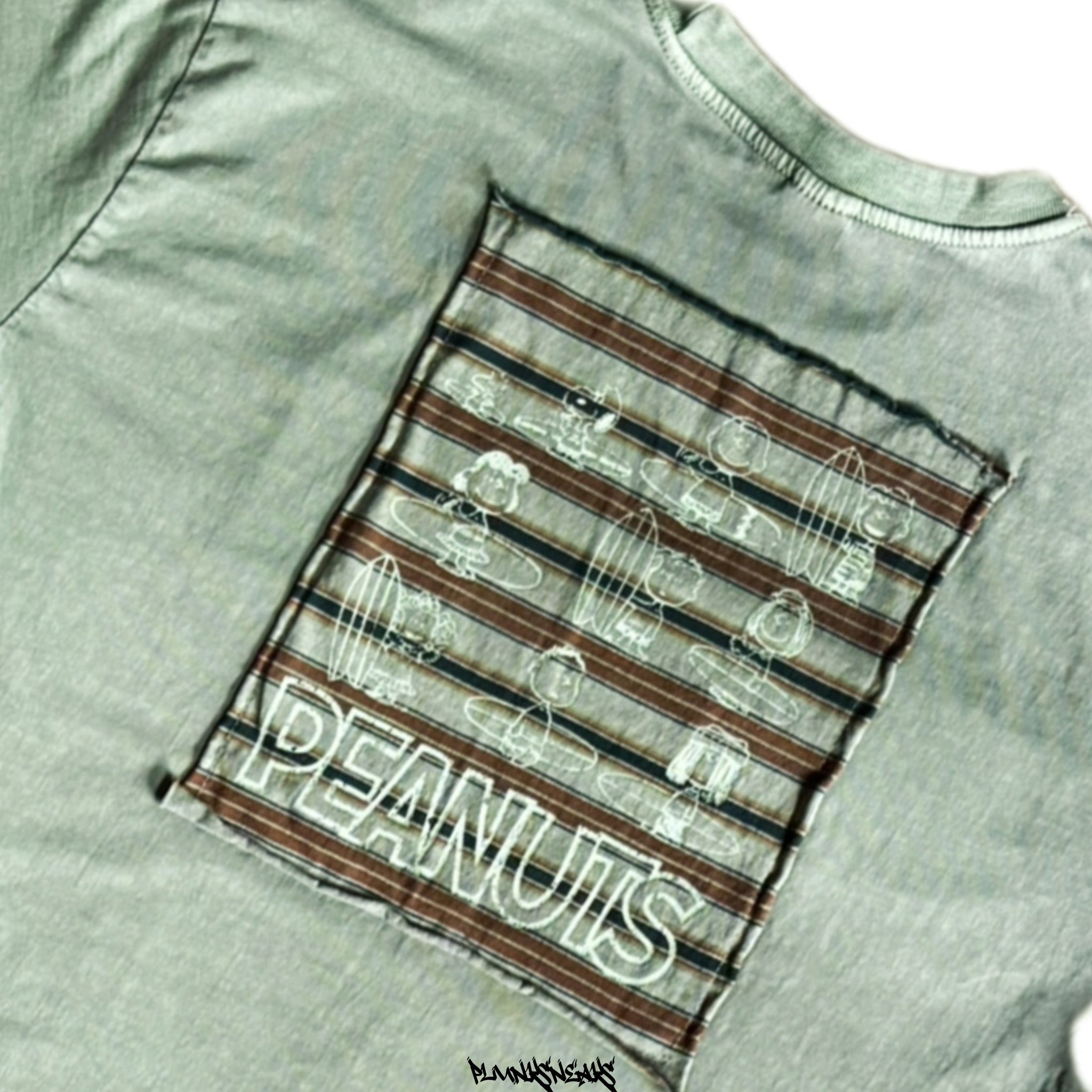Peanuts All-Over Surf Crew Vintage Tee