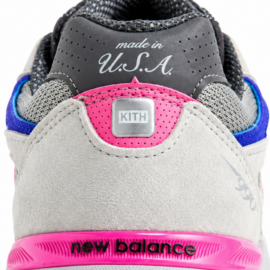 Kith & United Arrows & Sons New Balance 990v3 MiUSA Mushroom 2026