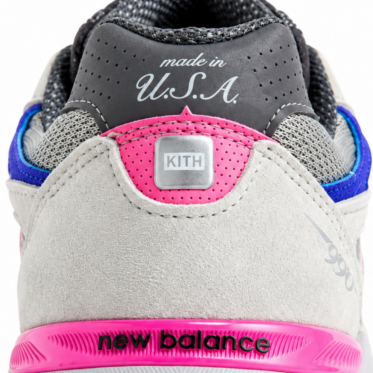 Kith & United Arrows & Sons New Balance 990v3 MiUSA Mushroom 2026
