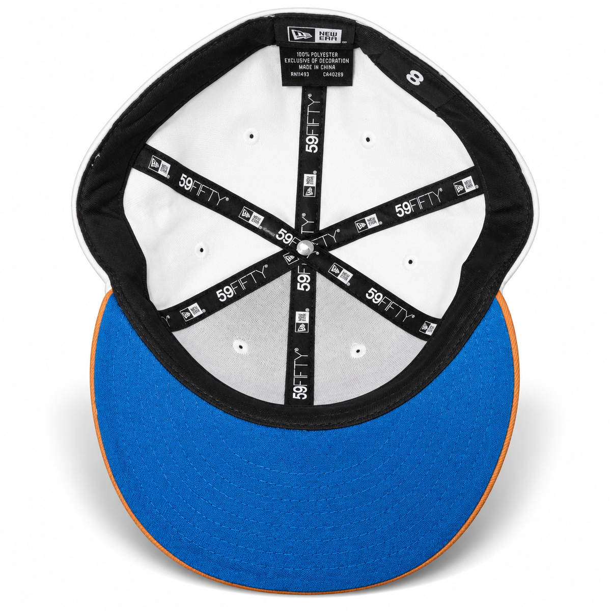New Era California Bear 59FIFTY Fitted White Blue 2021