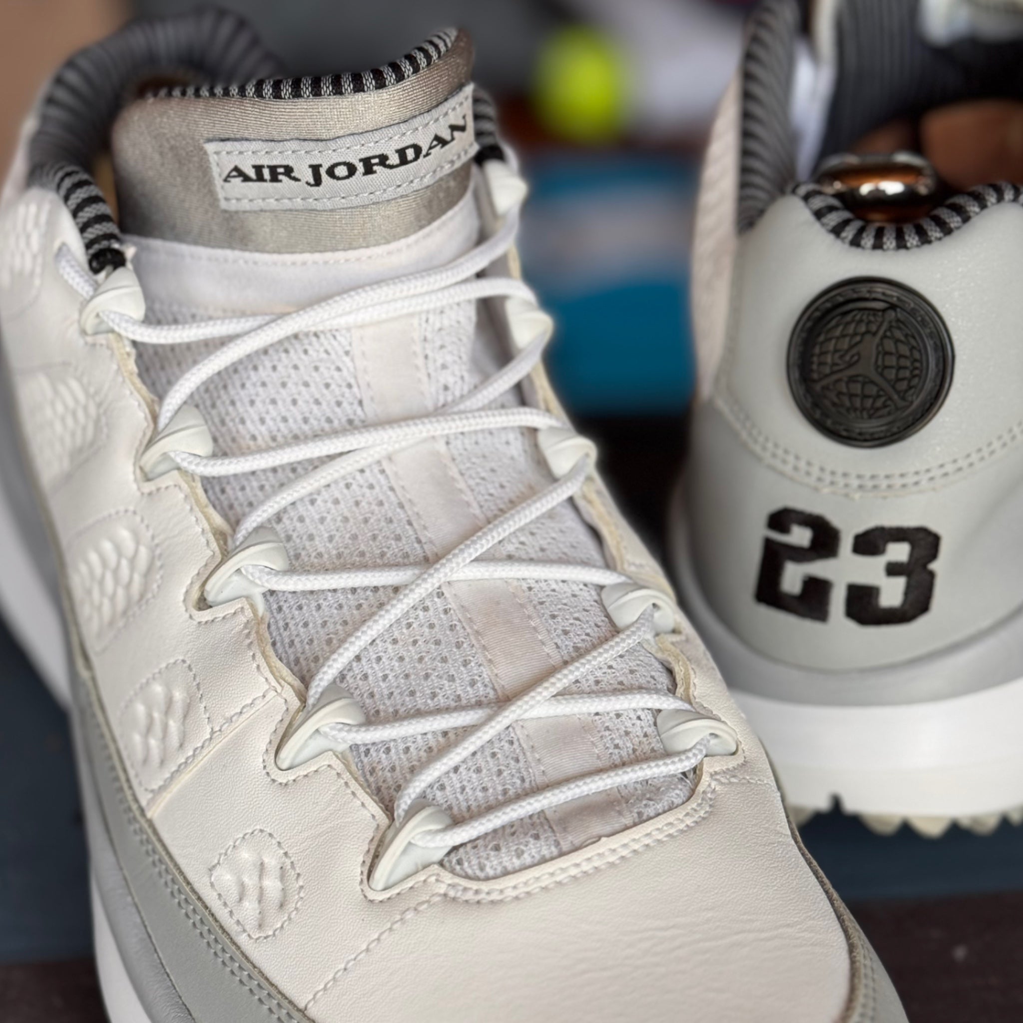 Air Jordan 9 Retro Golf Wolf Grey 2016 (USED)