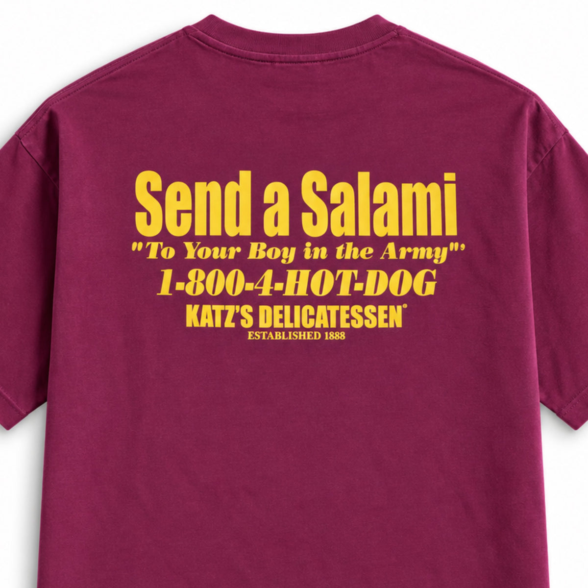 Katz’s Delicatessen Send a Salami Vintage Store Tee 2023 (USED)